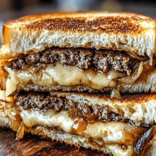When it comes to quintessential American comfort food, few dishes can rival the humble yet incredibly satisfying patty melt. This delightful creation takes the best components of a juicy burger and melds them with the gooey goodness of melted cheese, all nestled between two perfectly toasted slices of bread. The Ultimate Patty Melt recipe elevates this classic sandwich by incorporating a tantalizing secret sauce that adds an extra layer of flavor. Whether you're seeking a hearty weeknight dinner or a dish that will wow your friends at a gathering, this patty melt is certain to be a hit.