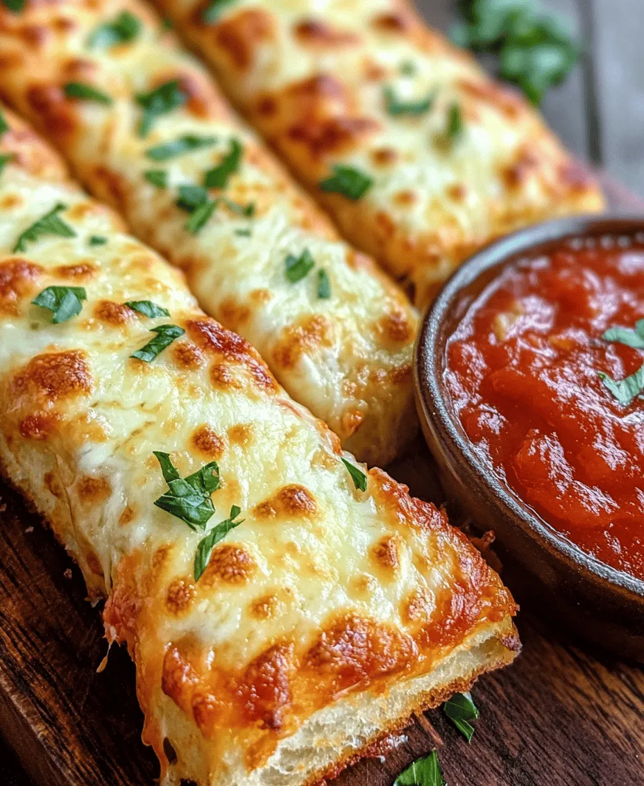 Cheesy breadsticks are more than just a delicious snack; they are a comforting indulgence that has captured the hearts—and taste buds—of many. The allure of warm, freshly baked bread combined with the gooey richness of cheese is an experience that brings joy to any meal or gathering. Whether you're hosting a party, enjoying a cozy night in, or simply looking for an irresistible side to your favorite soup or salad, these melt-in-your-mouth cheesy breadsticks are the perfect solution.