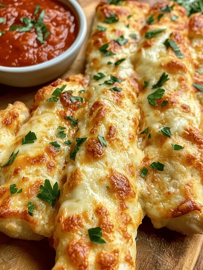 Cheesy breadsticks are more than just a delicious snack; they are a comforting indulgence that has captured the hearts—and taste buds—of many. The allure of warm, freshly baked bread combined with the gooey richness of cheese is an experience that brings joy to any meal or gathering. Whether you're hosting a party, enjoying a cozy night in, or simply looking for an irresistible side to your favorite soup or salad, these melt-in-your-mouth cheesy breadsticks are the perfect solution.