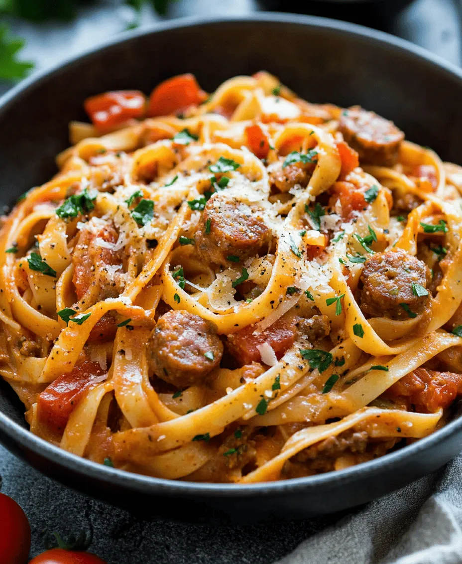 Crafting the perfect Creamy Cajun Sausage Pasta begins with understanding its essential components. Each ingredient plays a crucial role in building layers of flavor and creating the signature creamy texture that makes this dish so appealing. Let’s explore the primary ingredients that contribute to its unique and mouthwatering profile.