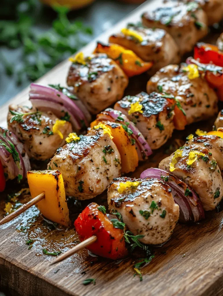 As the days grow longer and the temperatures rise, the allure of outdoor grilling becomes irresistible. Nothing quite matches the sizzle of meat on the grill, the fragrant smoke wafting through the air, and the joyful gatherings of family and friends around a well-prepared meal. Among the myriad of options available for grilling, Grilled Citrus Herb Chicken Skewers stand out as a refreshing and flavorful choice that is perfect for any occasion.