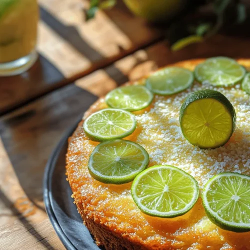 There's something undeniably enchanting about margaritas. The refreshing combination of tart lime, a hint of sweetness, and the unmistakable kick of tequila makes this drink a favorite for many. But what if you could capture all those delightful flavors in a cake? Enter the Easy Margarita Cake with Lime and Tequila—a dessert that promises to deliver the same festive spirit as your favorite cocktail.