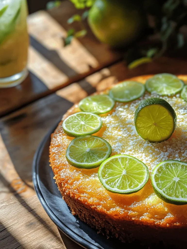There's something undeniably enchanting about margaritas. The refreshing combination of tart lime, a hint of sweetness, and the unmistakable kick of tequila makes this drink a favorite for many. But what if you could capture all those delightful flavors in a cake? Enter the Easy Margarita Cake with Lime and Tequila—a dessert that promises to deliver the same festive spirit as your favorite cocktail.