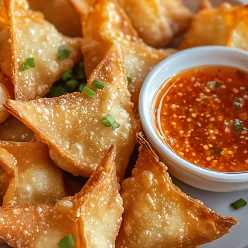 Wontons have long been a beloved staple in various Asian cuisines, celebrated for their versatility and delectable taste. Originating from Chinese culinary traditions, these bite-sized dumplings are typically filled with a variety of ingredients, ranging from savory meats to vibrant vegetables. As they have gained popularity worldwide, different interpretations and fillings have emerged, making wontons a favorite in numerous dishes. Among the many delectable varieties, crispy cream cheese wontons stand out as a delightful appetizer or snack that is sure to please any palate.