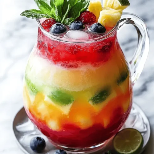 If you’re searching for a refreshing drink to serve at your next gathering or celebration, look no further than the delightful Frozen Snowball Punch. This vibrant and fruity beverage is not only visually stunning but also brimming with refreshing flavors that appeal to both kids and adults alike. The combination of bright colors and tantalizing tastes makes it an ideal choice for various occasions, from summer pool parties to festive holiday celebrations and cozy family get-togethers.