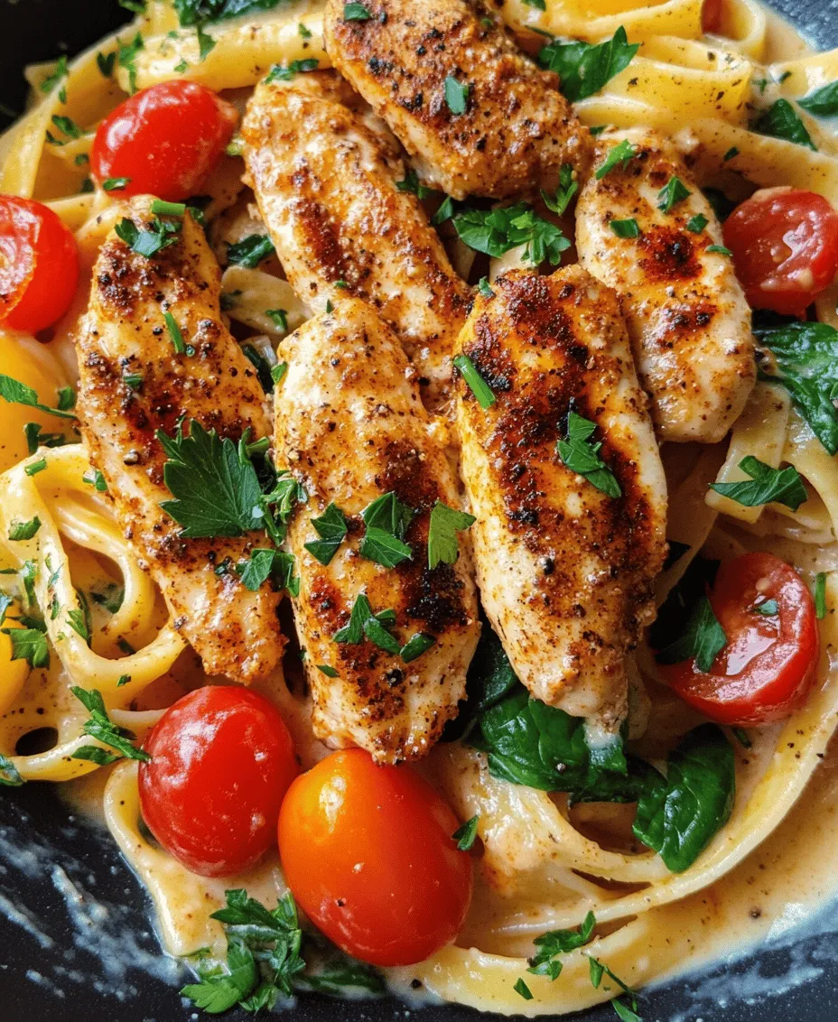 If you're searching for a delicious, quick, and satisfying meal that will tantalize your taste buds, look no further than Quick and Creamy Cajun Chicken Pasta. This dish marries the bold, spicy flavors of Cajun cuisine with the comfort of creamy pasta, creating an irresistible combination that is sure to please everyone at the dinner table. With its vibrant flavors and rich textures, this meal is not only a feast for the palate but also a visual delight, making it a perfect choice for both family dinners and entertaining guests.