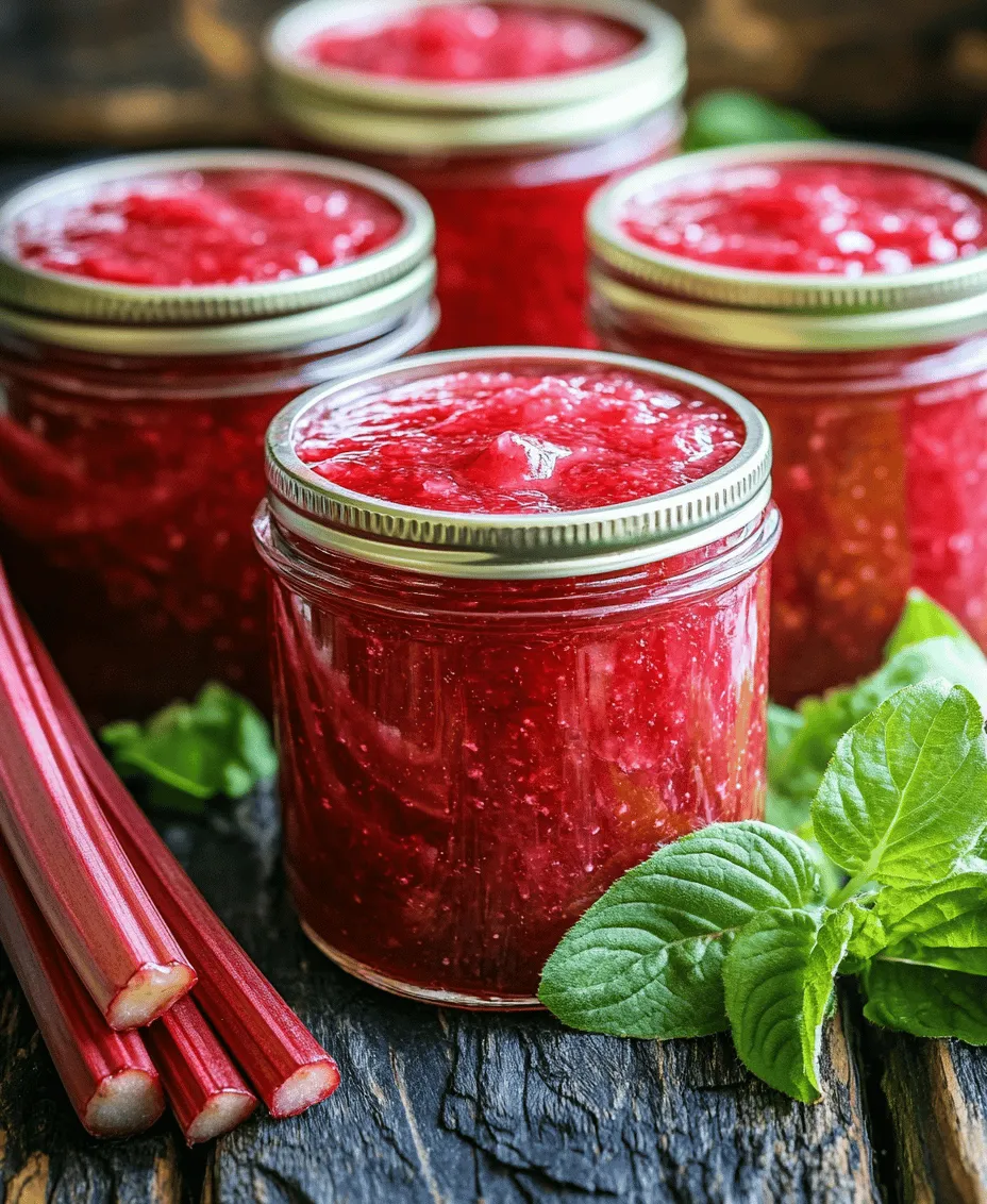 In the world of homemade preserves, few things are as delightful as a jar of fresh rhubarb freezer jam. This timeless recipe captures the essence of spring with its vibrant flavor while also offering a simple way to enjoy the taste of rhubarb year-round. The beauty of rhubarb freezer jam lies not only in its taste but in its ease of preparation. Unlike traditional canning methods, which often require extensive cooking and sterilization, freezer jam allows you to skip these steps, making it accessible for both seasoned canners and novices in the kitchen.