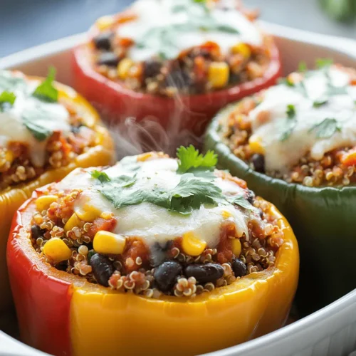 Quinoa-stuffed bell peppers are not just a feast for the eyes; they are a nutritious and colorful dish that can transform your meal into a vibrant culinary experience. This recipe is a wonderful way to bring together wholesome ingredients, providing a hearty option that is both satisfying and health-conscious. With the growing awareness of the importance of plant-based ingredients in our diets, quinoa-stuffed bell peppers stand out as an excellent choice for anyone looking to incorporate more vegetables, grains, and legumes into their meals.