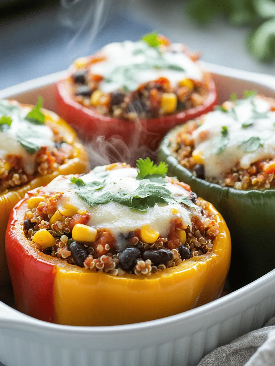 Quinoa-stuffed bell peppers are not just a feast for the eyes; they are a nutritious and colorful dish that can transform your meal into a vibrant culinary experience. This recipe is a wonderful way to bring together wholesome ingredients, providing a hearty option that is both satisfying and health-conscious. With the growing awareness of the importance of plant-based ingredients in our diets, quinoa-stuffed bell peppers stand out as an excellent choice for anyone looking to incorporate more vegetables, grains, and legumes into their meals.