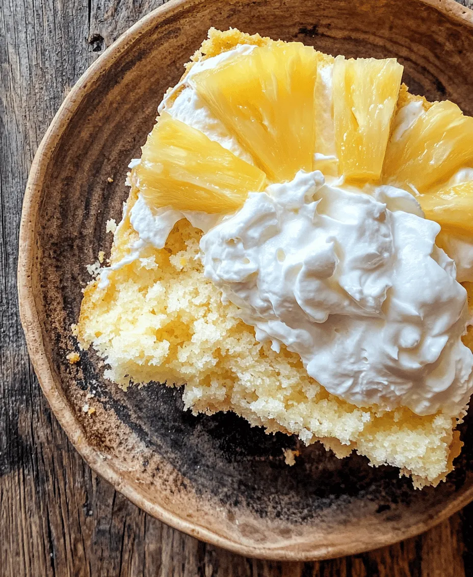 Welcome to the delightful world of cake baking, where flavors and textures come together to create unforgettable desserts. Today, we are diving into the luscious Pineapple Condensed Milk Cake Delight, a tropical treat that promises to whisk you away to sun-kissed shores with every bite. This cake is not just a feast for the taste buds; it is a visual masterpiece that can brighten up any gathering with its vibrant colors and inviting aroma.
