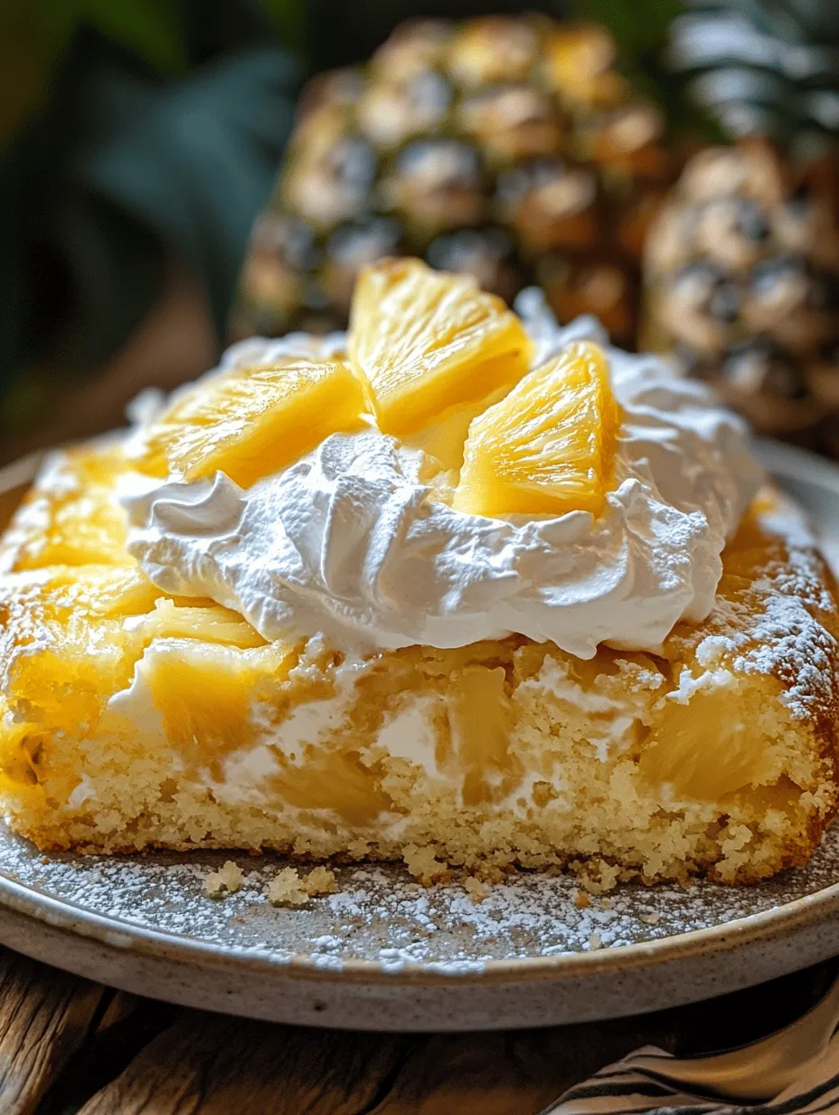 Welcome to the delightful world of cake baking, where flavors and textures come together to create unforgettable desserts. Today, we are diving into the luscious Pineapple Condensed Milk Cake Delight, a tropical treat that promises to whisk you away to sun-kissed shores with every bite. This cake is not just a feast for the taste buds; it is a visual masterpiece that can brighten up any gathering with its vibrant colors and inviting aroma.