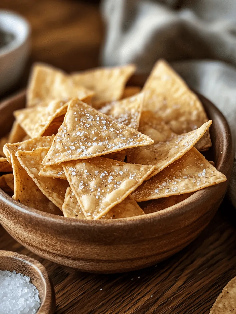 In a world where convenience often takes precedence, the appeal of homemade snacks cannot be overstated. Nothing quite compares to the satisfaction of preparing your own treats, and making snacks from scratch allows you to control the ingredients, flavors, and overall healthiness of what you consume. Among the myriad of homemade snacks, Crunchy Baked Tortilla Chips stand out as a versatile and delightful option that caters to both health-conscious individuals and snack enthusiasts alike.