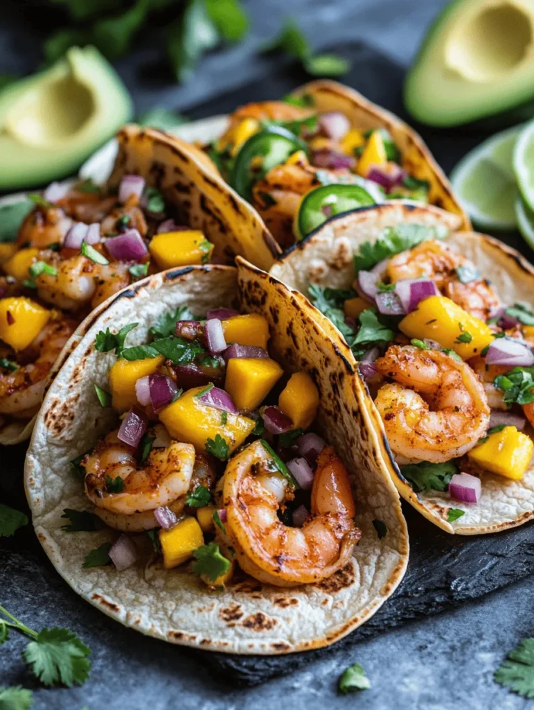 Tacos are a beloved staple in cuisines around the world, but few dishes can hold a candle to the vibrant and tantalizing flavors found in Spicy Shrimp Tacos with Mango Salsa. This dish combines the succulent taste of shrimp with the sweetness of mango, creating a delightful contrast that dances on the palate. With a perfect blend of spices and fresh ingredients, these shrimp tacos are not only a feast for the taste buds but also a wholesome meal that celebrates the essence of coastal cuisine.