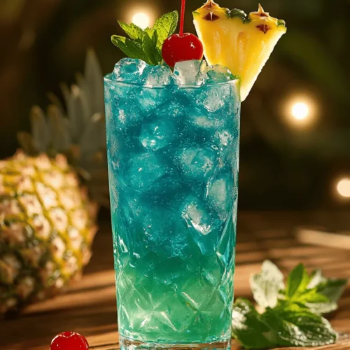 Creating the perfect Tropical Blue Hawaii Mocktail requires a careful selection of ingredients, each contributing to the drink's delightful flavor and vibrant appearance. Let’s take a closer look at the key components that make this mocktail a standout.