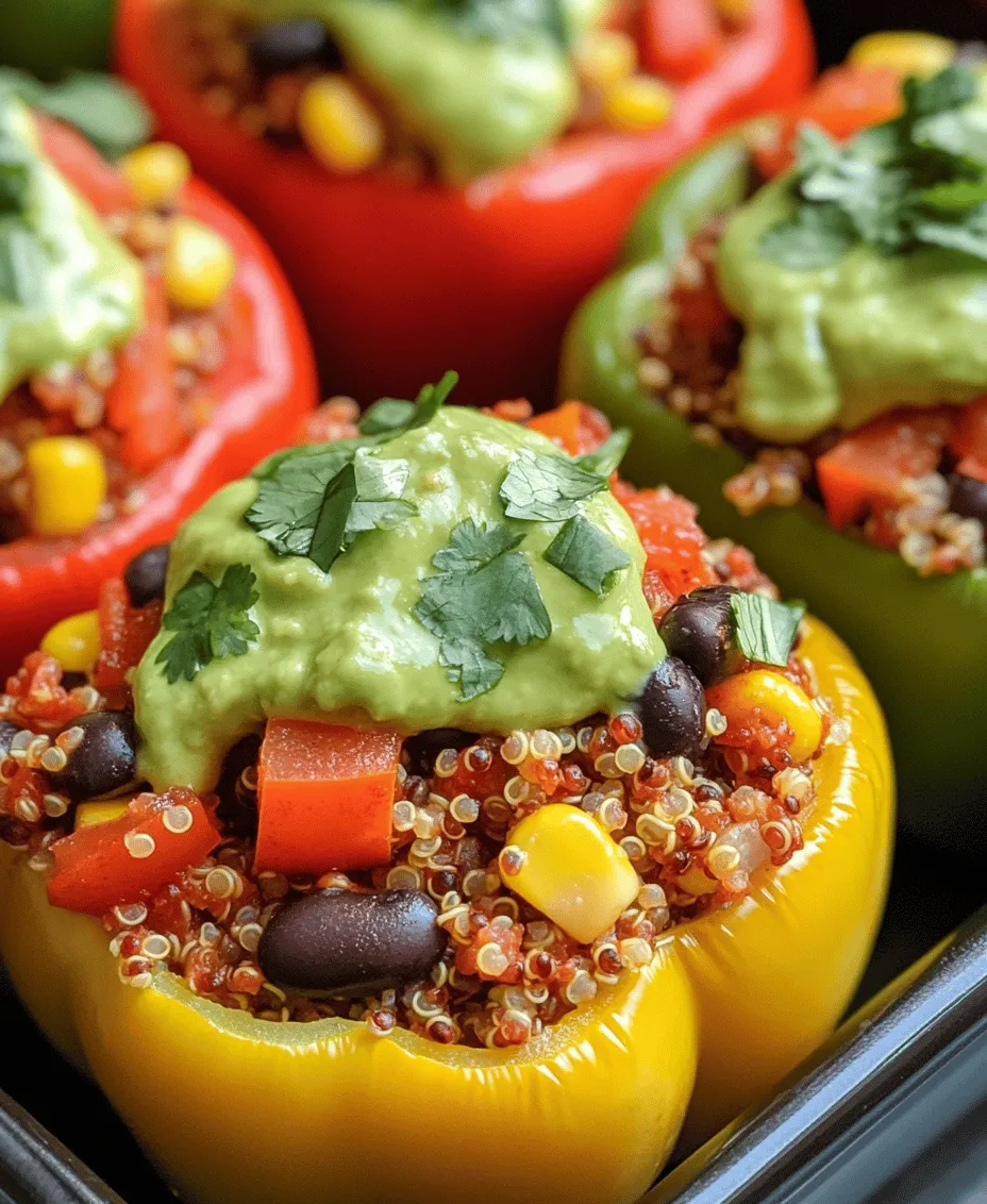 Quinoa-stuffed bell peppers are not just a feast for the eyes; they also offer a delightful blend of flavors, textures, and nutritional benefits that make them a standout dish in any meal plan. This vibrant recipe is perfect for anyone looking to incorporate more whole foods into their diet while satisfying their cravings for something hearty and delicious.