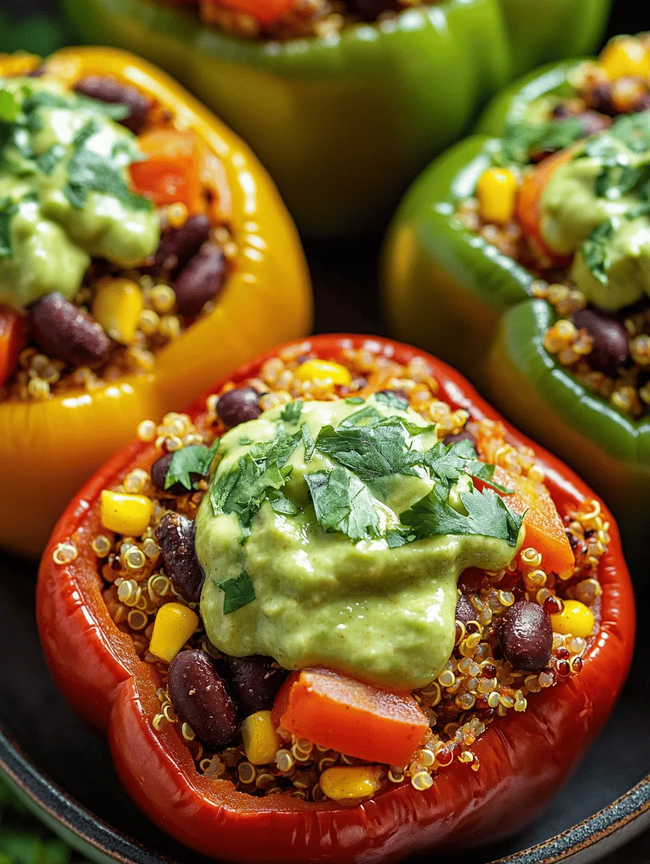 Quinoa-stuffed bell peppers are not just a feast for the eyes; they also offer a delightful blend of flavors, textures, and nutritional benefits that make them a standout dish in any meal plan. This vibrant recipe is perfect for anyone looking to incorporate more whole foods into their diet while satisfying their cravings for something hearty and delicious.