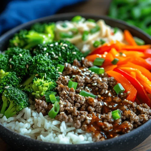To craft the ultimate ground beef bowl, it’s essential to understand the role of each ingredient. From the protein source to the vegetables and sauces, every component contributes to the overall flavor and nutritional profile of the dish.