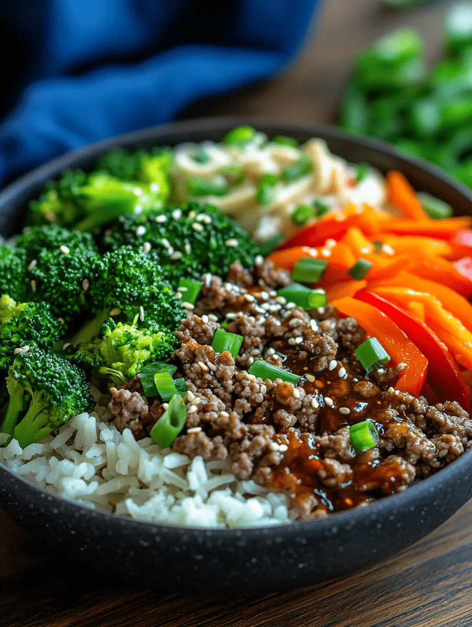 To craft the ultimate ground beef bowl, it’s essential to understand the role of each ingredient. From the protein source to the vegetables and sauces, every component contributes to the overall flavor and nutritional profile of the dish.