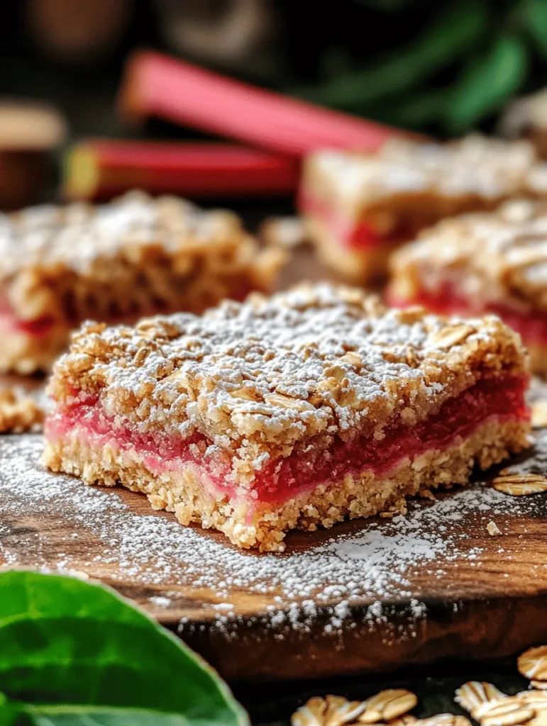 Oatmeal bars have gained immense popularity in recent years, and for good reason. These delightful treats combine wholesome ingredients with scrumptious flavors, making them perfect for a variety of occasions. Among the many ways to elevate these bars, incorporating rhubarb adds a unique tartness that beautifully balances the sweetness of the oats and sugars. Whether you’re looking for a snack to fuel your day, a dessert to impress your guests, or a dish to bring to a potluck, these oatmeal rhubarb bars are a versatile option that everyone will enjoy.