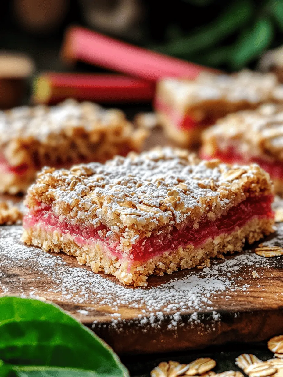 Oatmeal bars have gained immense popularity in recent years, and for good reason. These delightful treats combine wholesome ingredients with scrumptious flavors, making them perfect for a variety of occasions. Among the many ways to elevate these bars, incorporating rhubarb adds a unique tartness that beautifully balances the sweetness of the oats and sugars. Whether you’re looking for a snack to fuel your day, a dessert to impress your guests, or a dish to bring to a potluck, these oatmeal rhubarb bars are a versatile option that everyone will enjoy.
