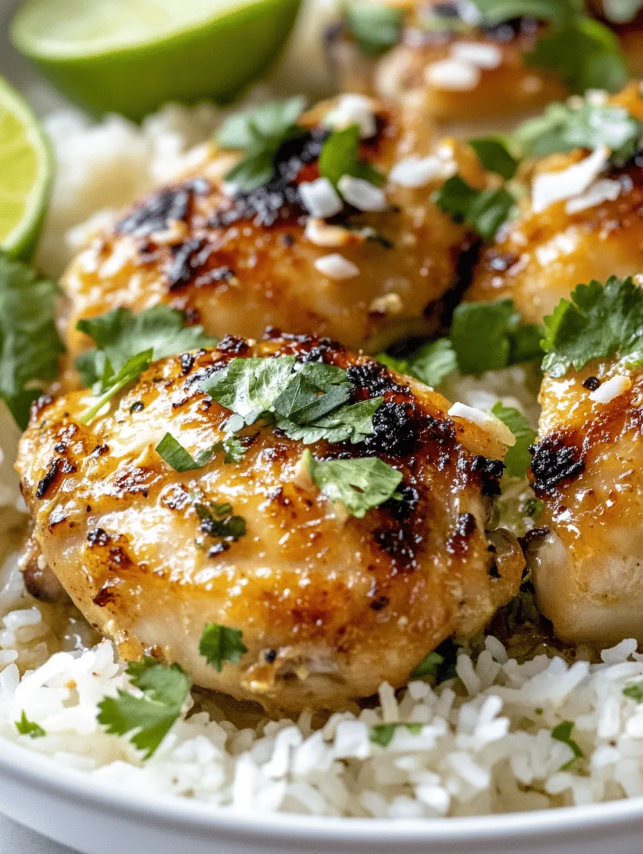 Transport your taste buds to a sun-kissed beach with this Tropical Coconut Chicken Delight. This exotic dish is a celebration of vibrant flavors and inviting aromas, inspired by the lush landscapes and culinary traditions of tropical regions. With its luscious coconut milk and zesty lime, this recipe creates a harmonious blend that encapsulates the essence of paradise. Whether you're seeking a quick weeknight dinner or a spectacular centerpiece for your next gathering, this dish promises to deliver an unforgettable culinary experience.