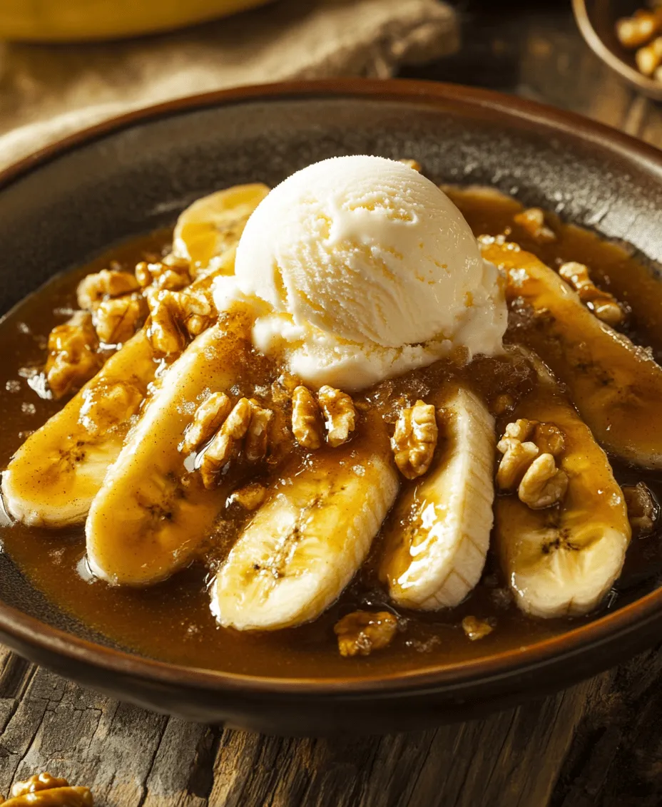 When it comes to serving Bananas Foster, presentation is key to enhancing the overall dining experience. A well-plated dish can elevate even the simplest of desserts into a culinary masterpiece.
