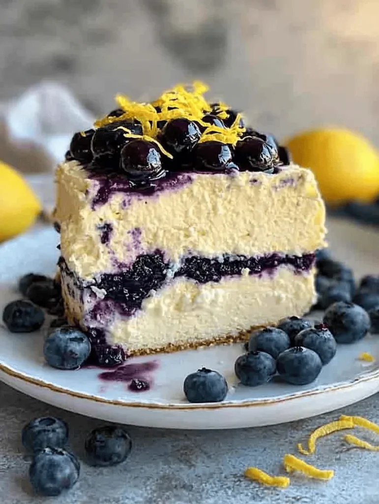 Creating the creamy cheesecake layer is one of the most crucial steps in your Lemon Blueberry Cheesecake Cake. This layer adds richness and a velvety texture that perfectly complements the lightness of the sponge cake and the freshness of the blueberry sauce.