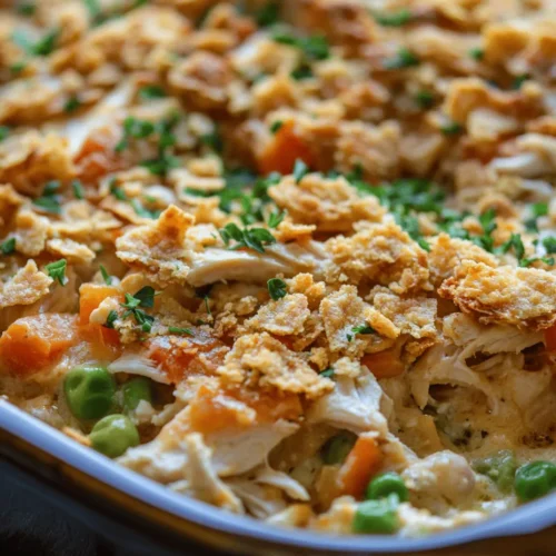 Comfort food has an unparalleled ability to evoke nostalgia and warmth, especially during family gatherings or weeknight dinners. It’s the kind of food that brings people together, fostering connections and creating lasting memories around the dinner table. Among the myriad of comfort food options, the Million Dollar Chicken Casserole stands out as a quintessential dish that effortlessly combines simplicity with rich, satisfying flavors. This casserole has become a favorite for busy cooks and families alike, and for good reason.
