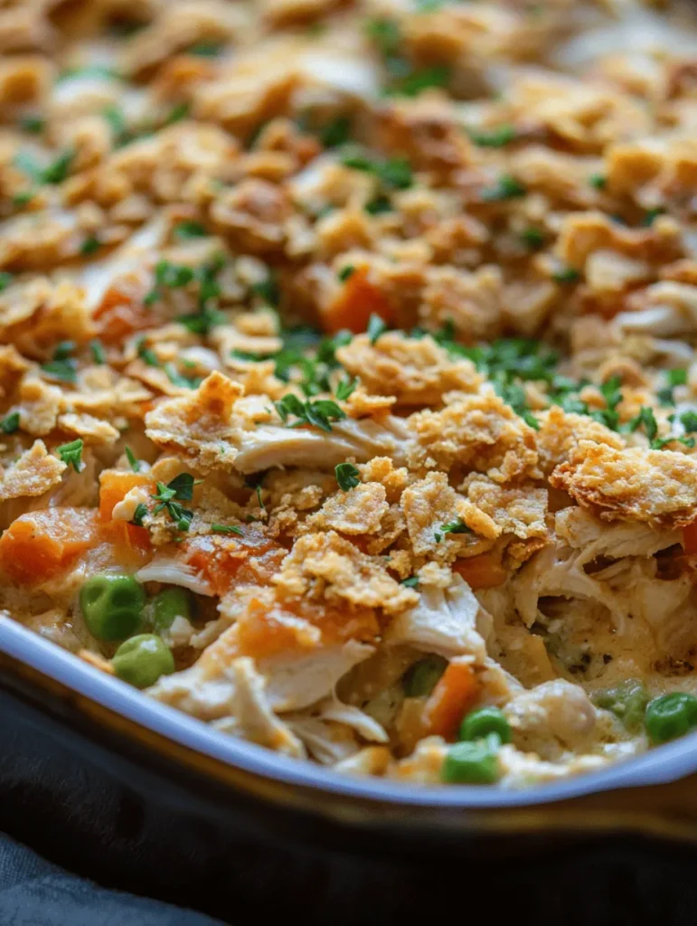 Comfort food has an unparalleled ability to evoke nostalgia and warmth, especially during family gatherings or weeknight dinners. It’s the kind of food that brings people together, fostering connections and creating lasting memories around the dinner table. Among the myriad of comfort food options, the Million Dollar Chicken Casserole stands out as a quintessential dish that effortlessly combines simplicity with rich, satisfying flavors. This casserole has become a favorite for busy cooks and families alike, and for good reason.