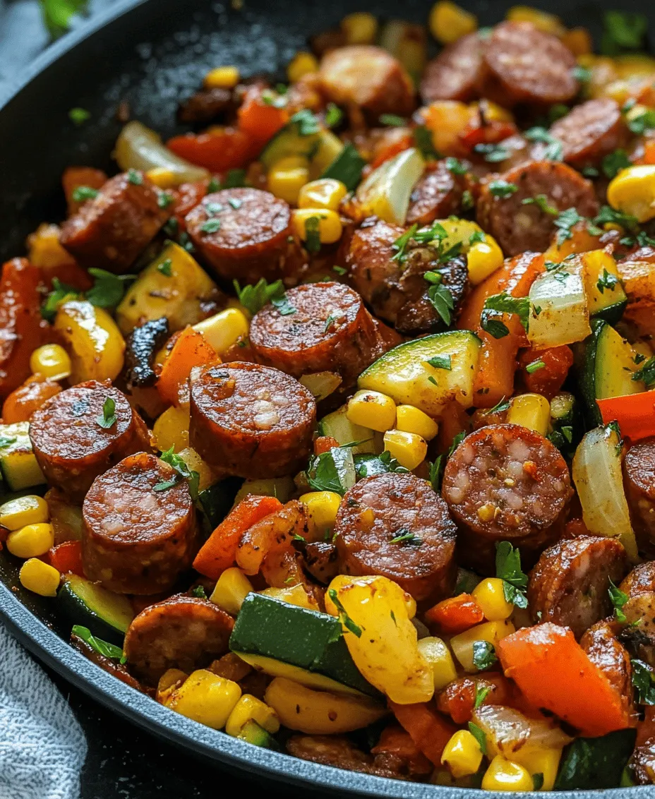 As summer arrives and the days grow longer, the desire for vibrant and flavorful meals becomes paramount. One dish that encapsulates the essence of summer cooking is the Sizzling Summer Sausage Skillet with Andouille. This hearty yet refreshing meal brings together a medley of ingredients that not only tantalize the taste buds but also evoke the spirit of summer gatherings and outdoor dining.
