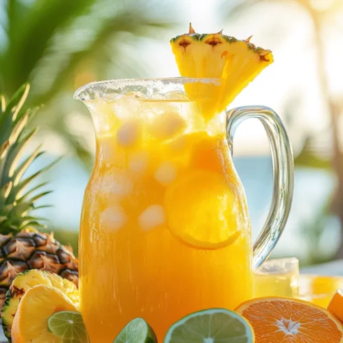 As summer approaches, the sun's rays become more intense, and outdoor activities multiply. Whether you’re basking in the warmth of the season or engaging in rigorous workouts, having a refreshing drink on hand is essential. Enter the Energizing Tropical Powerade, a revitalizing beverage that promises to quench your thirst and replenish your body simultaneously. This delightful concoction is a harmonious blend of coconut water, fruity juices, and a touch of sweetness, making it the perfect thirst-quencher for any occasion.