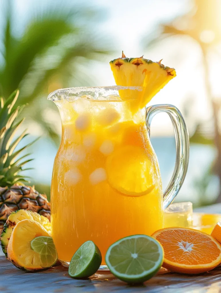 As summer approaches, the sun's rays become more intense, and outdoor activities multiply. Whether you’re basking in the warmth of the season or engaging in rigorous workouts, having a refreshing drink on hand is essential. Enter the Energizing Tropical Powerade, a revitalizing beverage that promises to quench your thirst and replenish your body simultaneously. This delightful concoction is a harmonious blend of coconut water, fruity juices, and a touch of sweetness, making it the perfect thirst-quencher for any occasion.