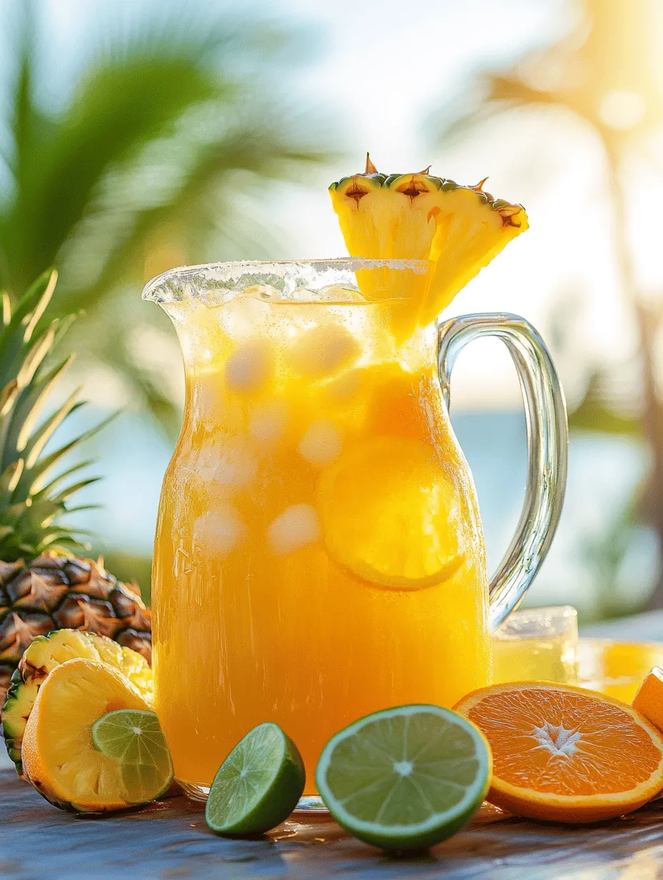As summer approaches, the sun's rays become more intense, and outdoor activities multiply. Whether you’re basking in the warmth of the season or engaging in rigorous workouts, having a refreshing drink on hand is essential. Enter the Energizing Tropical Powerade, a revitalizing beverage that promises to quench your thirst and replenish your body simultaneously. This delightful concoction is a harmonious blend of coconut water, fruity juices, and a touch of sweetness, making it the perfect thirst-quencher for any occasion.