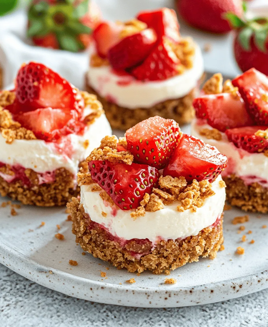 If you’re on the hunt for a dessert that’s both delicious and visually appealing, look no further than Strawberry Cheesecake Crunch Bites. These delightful treats are the ideal combination of creamy cheesecake filling and a satisfying crunch, making them a favorite among dessert lovers of all ages. Whether you’re hosting a summer barbecue, celebrating a birthday, or simply looking to satisfy your sweet tooth, these Strawberry Cheesecake Crunch Bites are sure to impress your guests and elevate any occasion.