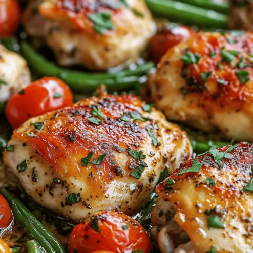In the realm of home cooking, few dishes evoke the warmth and comfort of a well-prepared meal quite like the Cozy One-Pan Lemon Herb Chicken. This delightful dish not only tantalizes your taste buds with its vibrant flavors but also brings a sense of ease to your cooking routine. The marriage of tender chicken, aromatic herbs, and zesty lemon creates an unforgettable dining experience that is both satisfying and nourishing.