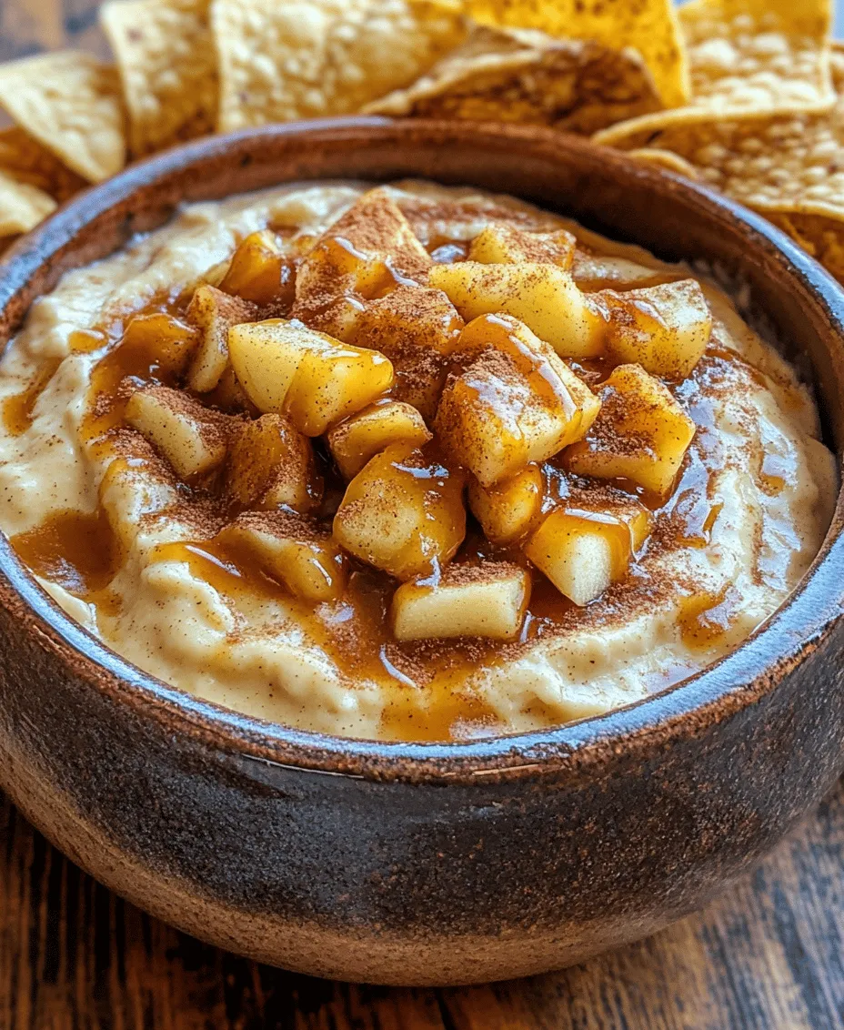When it comes to desserts that bring joy and warmth to any gathering, few dishes can compete with a delightful apple pie dip paired with cinnamon tortilla chips. This fun, shareable dessert combines the nostalgic flavors of classic apple pie with the effortless enjoyment of a dip, making it an ideal treat for family nights, parties, or cozy evenings at home. Picture a velvety, spiced apple filling that captures the essence of autumn, complemented by crispy, cinnamon-dusted tortilla chips that provide the perfect crunch. This recipe is not only about flavor but also about the experience of sharing something delicious with loved ones, making it a staple for any occasion.