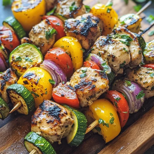 Grilled skewers have long been celebrated as a versatile and healthy meal option, perfect for any season or occasion. Whether you're hosting a summer barbecue, enjoying a cozy family dinner, or seeking a quick weeknight meal, skewers offer an easy way to combine your favorite proteins and vegetables into a delicious feast. Among the myriad of options available, Grilled Lemon Herb Chicken & Veggie Skewers stand out for their freshness and vibrant flavors, making them a delightful addition to your culinary repertoire.