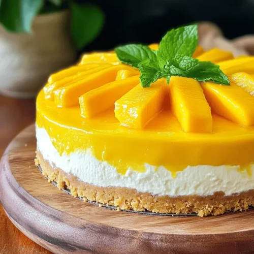 Creating a mango cheesecake that impresses requires attention to detail when it comes to ingredients. Below is a comprehensive breakdown of everything you will need to bring this delicious dessert to life.