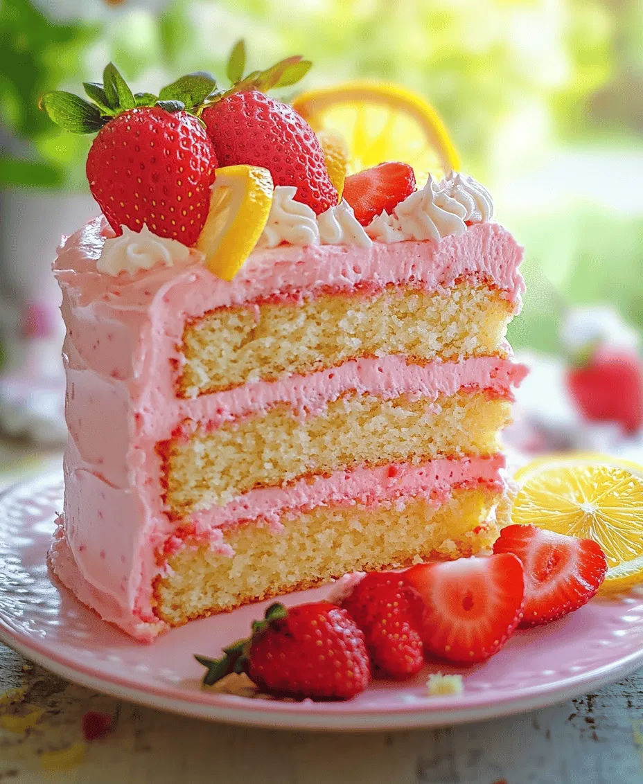 To create the perfect Strawberry Lemonade Cake, it’s essential to understand the role of each ingredient. Every component contributes to the cake's texture, flavor, and overall success.