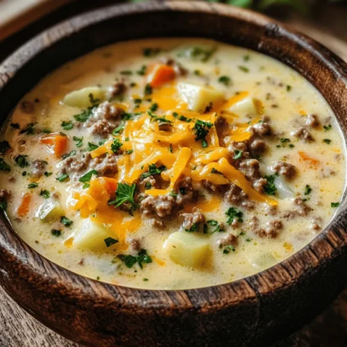 When it comes to comfort food, few dishes can rival the warm and hearty embrace of a chowder. Known for their rich, creamy textures and robust flavors, chowder soups have been a staple in kitchens around the world. The beauty of chowder lies not just in its satisfying nature but also in its ability to incorporate a variety of ingredients, creating endless possibilities for delicious variations. One such delightful twist on this classic is the Cheeseburger Chowder Soup. This dish marries the beloved flavors of a cheeseburger with the comforting qualities of chowder, resulting in a unique and satisfying meal that is perfect for any occasion.