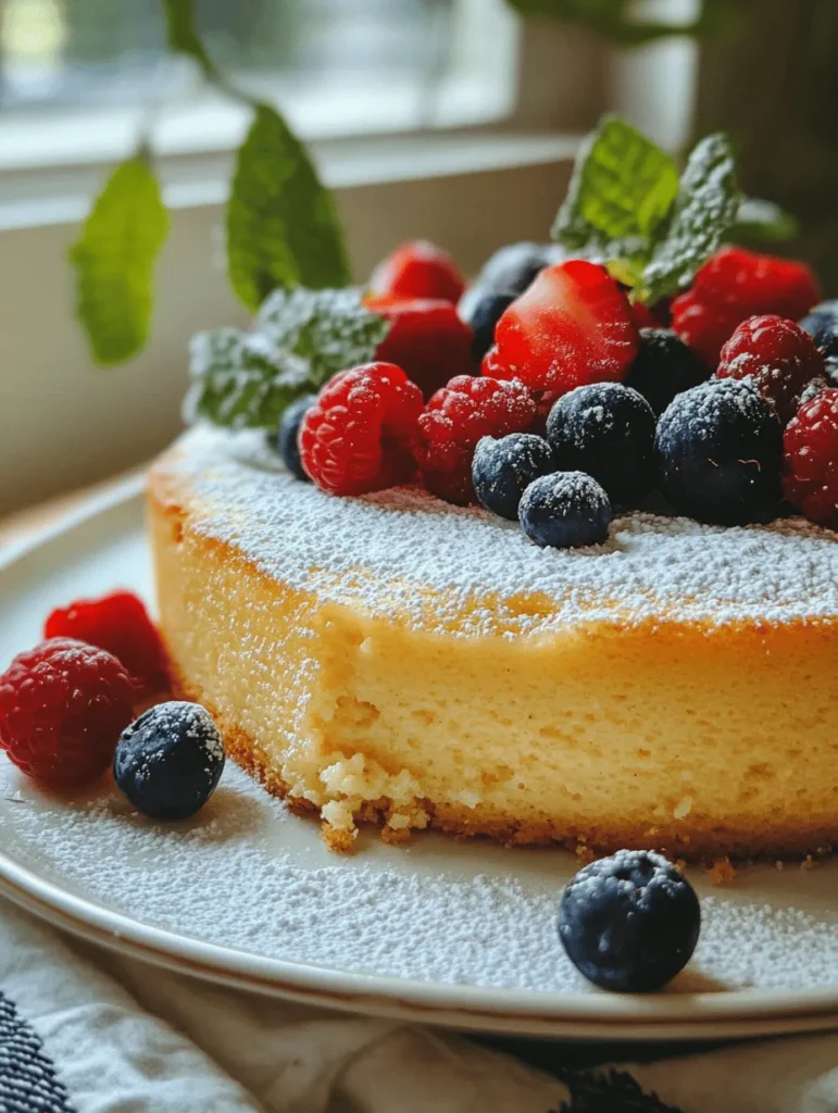 If you're yearning for a dessert that embodies the essence of sunshine, look no further than the Fluffy Lemon Custard Cake. This delightful confection combines a light, airy cake with a rich custard-like filling, all infused with the zesty brightness of fresh lemons. The cake's texture is nothing short of ethereal, making it a perfect treat for any occasion, from casual family gatherings to elegant dinner parties. Its refreshing lemon flavor offers a delightful contrast to heavier desserts, ensuring that your palate is invigorated with every bite.