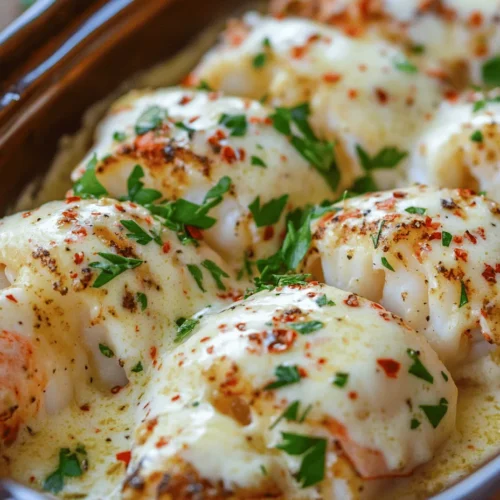 Lobster tails are synonymous with luxury dining, often evoking images of upscale restaurants and romantic dinners. Their sweet, tender meat is not just a treat for the palate but also a feast for the eyes, making them a popular choice for special occasions. In this article, we’ll dive into an indulgent recipe that elevates these seafood gems to new heights: Garlic Parmesan Alfredo Lobster Tails. This dish combines the rich, creamy goodness of Alfredo sauce with the delicate flavors of lobster, creating a culinary experience that is both sophisticated and satisfying.