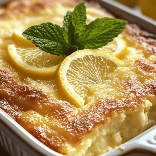 When it comes to desserts that are both delicious and effortless, dump cakes hold a special place in the hearts of home bakers. Known for their simple assembly and minimal prep time, dump cakes are perfect for those who want to whip up a sweet treat without spending hours in the kitchen. Among the myriad of flavors available, the Tangy Lemon Cream Cheese Dump Cake stands out as a refreshing and delightful option that is sure to impress friends and family alike.