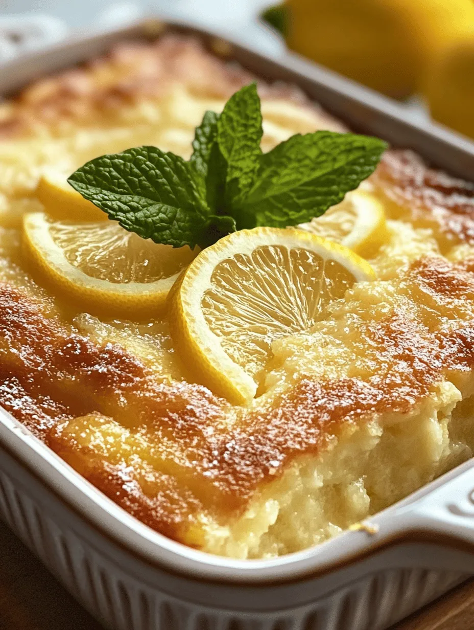When it comes to desserts that are both delicious and effortless, dump cakes hold a special place in the hearts of home bakers. Known for their simple assembly and minimal prep time, dump cakes are perfect for those who want to whip up a sweet treat without spending hours in the kitchen. Among the myriad of flavors available, the Tangy Lemon Cream Cheese Dump Cake stands out as a refreshing and delightful option that is sure to impress friends and family alike.
