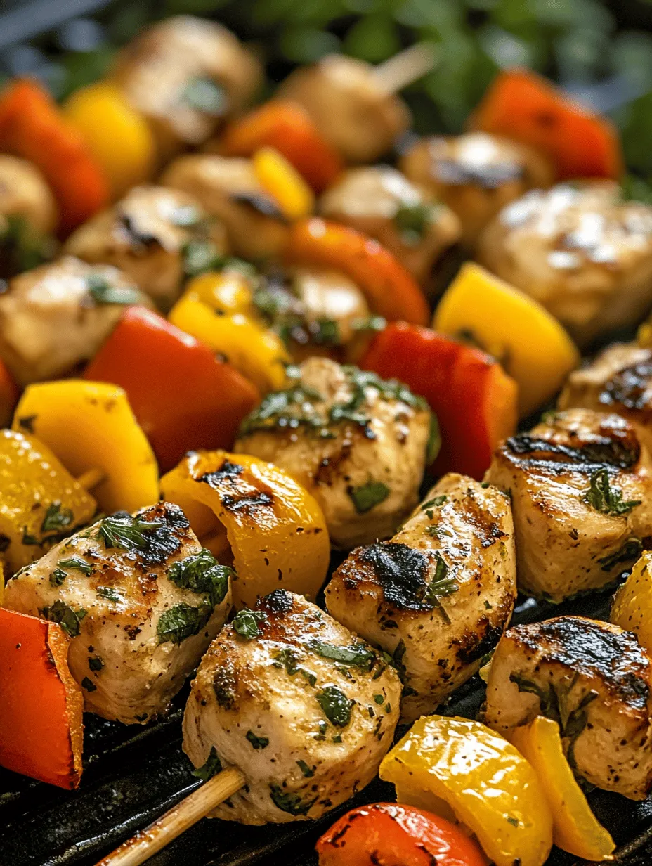 Welcome to the vibrant world of grilled citrus herb chicken skewers, where fresh ingredients and bold flavors come together in a delightful harmony. This recipe is not just a meal; it’s an experience that captures the essence of summer, making it the perfect dish for outdoor barbecues, family gatherings, or even simple weeknight dinners. The ease of preparation and the vibrant presentation of these skewers make them a favorite among both seasoned chefs and novice cooks alike.
