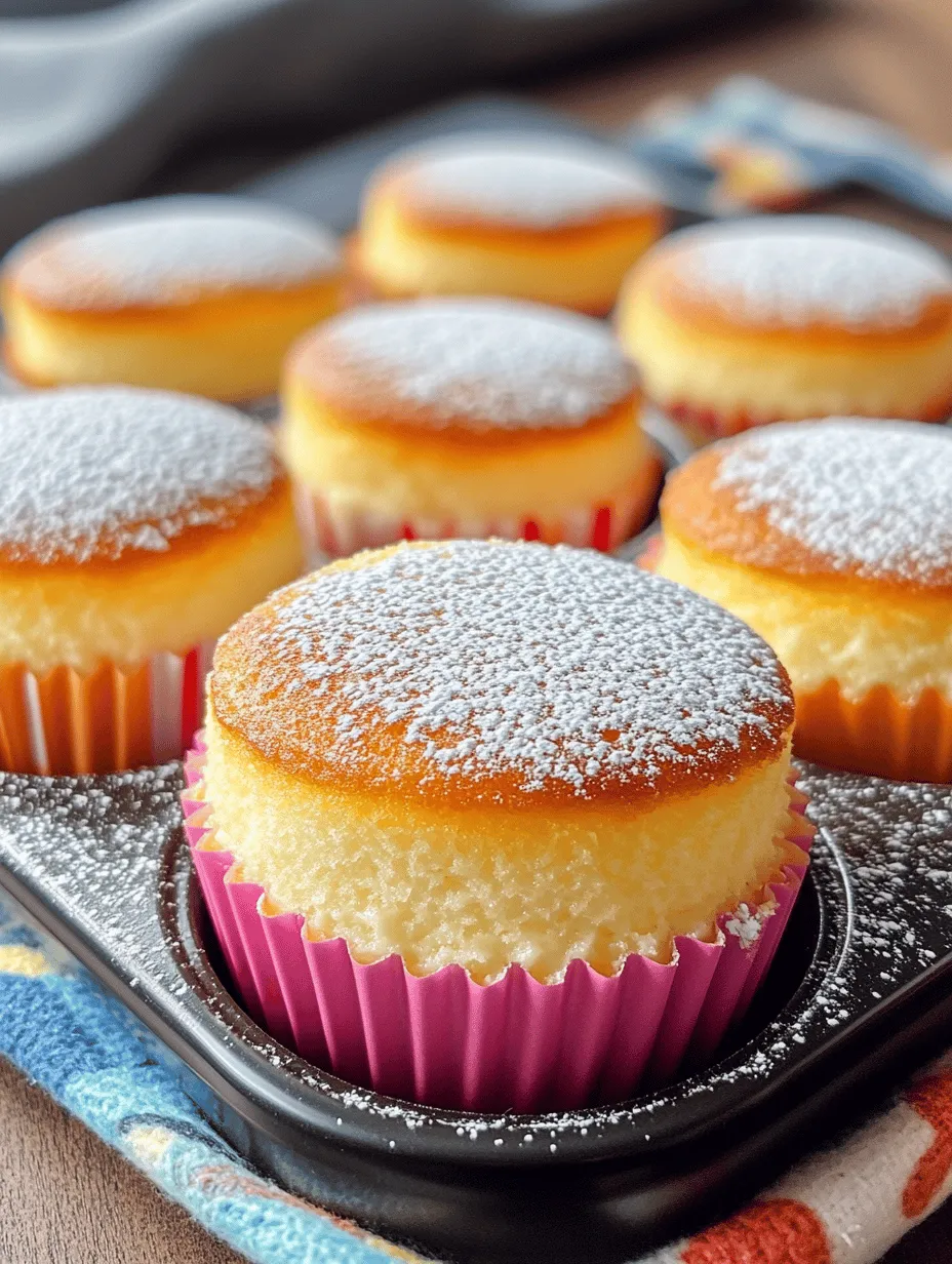 Delve into the world of delightful desserts with the creation of Fluffy Clouds of Delight: Moist Mini Japanese Cheesecakes. This treat has captured the hearts of dessert lovers everywhere and has become a staple in many patisseries and cafes. What sets these airy, light cheesecakes apart is their unique texture that sits comfortably between a soufflé and a traditional cheesecake. Known for their delicate fluffiness and creamy richness, mini Japanese cheesecakes are perfect for those who appreciate desserts that are not overly sweet but instead provide a harmonious balance of flavors and textures.