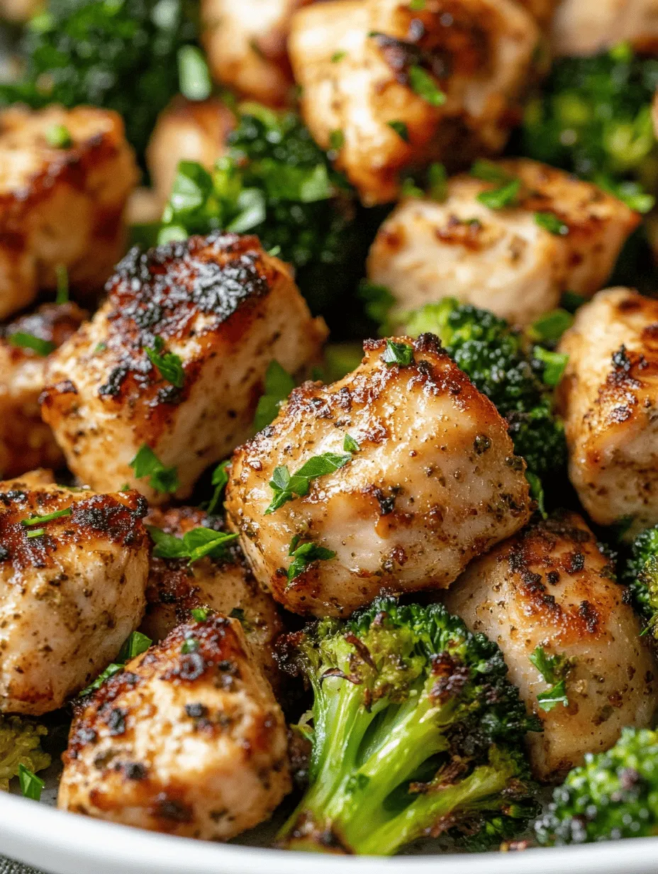 Marinating the chicken is a crucial step in ensuring your Air Fryer Chicken and Broccoli Delight is bursting with flavor. A good marinade not only infuses the chicken with various tastes but also helps to tenderize the meat, making it juicy and succulent. For this recipe, a simple marinade can be achieved by combining olive oil, garlic powder, soy sauce, lemon juice, and your choice of herbs such as thyme or oregano.