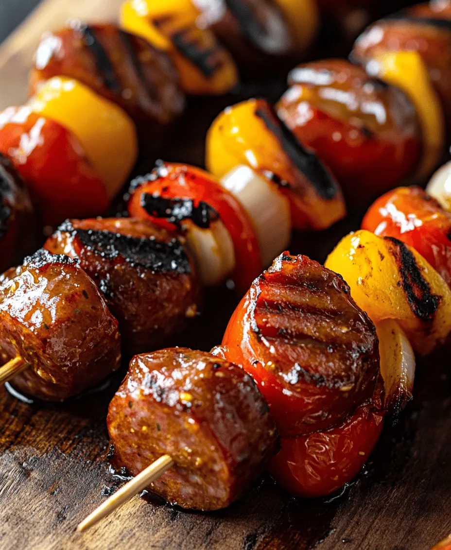 Looking for a crowd-pleasing recipe that combines the savory richness of sausage with a touch of sweetness? Look no further than Sizzling Kielbasa Skewers with Honey Mustard Glaze. This delightful dish is not only packed with flavor but is also incredibly easy to make, making it the perfect addition to any gathering or barbecue. Whether you’re hosting a summer cookout, a game day party, or simply enjoying a family dinner, these skewers are sure to impress.