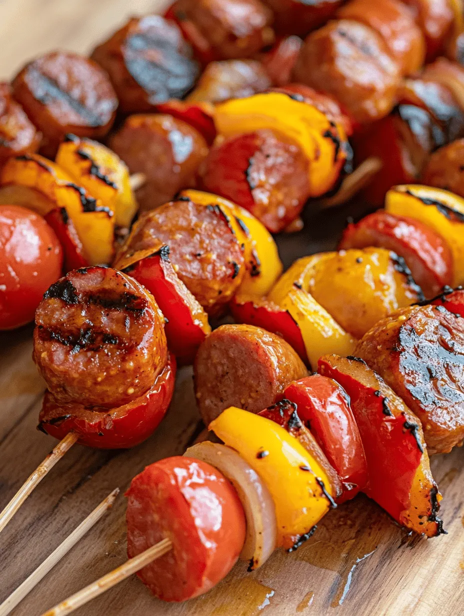 Looking for a crowd-pleasing recipe that combines the savory richness of sausage with a touch of sweetness? Look no further than Sizzling Kielbasa Skewers with Honey Mustard Glaze. This delightful dish is not only packed with flavor but is also incredibly easy to make, making it the perfect addition to any gathering or barbecue. Whether you’re hosting a summer cookout, a game day party, or simply enjoying a family dinner, these skewers are sure to impress.