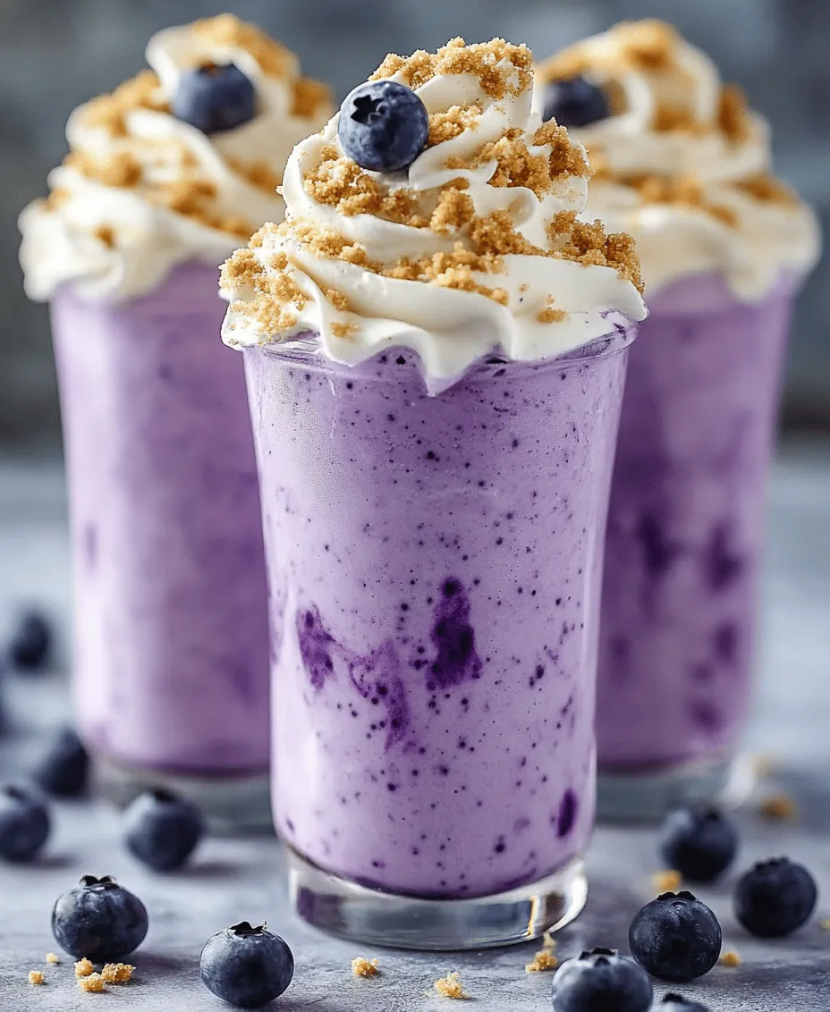 As the summer sun shines brightly and the warm days stretch into long evenings, there’s nothing quite as refreshing as a luscious milkshake to cool you down. Among the myriad of flavors that tantalize the taste buds, the Blueberry Bliss Cheesecake Milkshake stands out as a delightful treat that seamlessly combines the creamy decadence of cheesecake with the refreshing taste of blueberries. This indulgent beverage is not only a feast for the senses but also a perfect blend for both cheesecake lovers and milkshake enthusiasts alike.